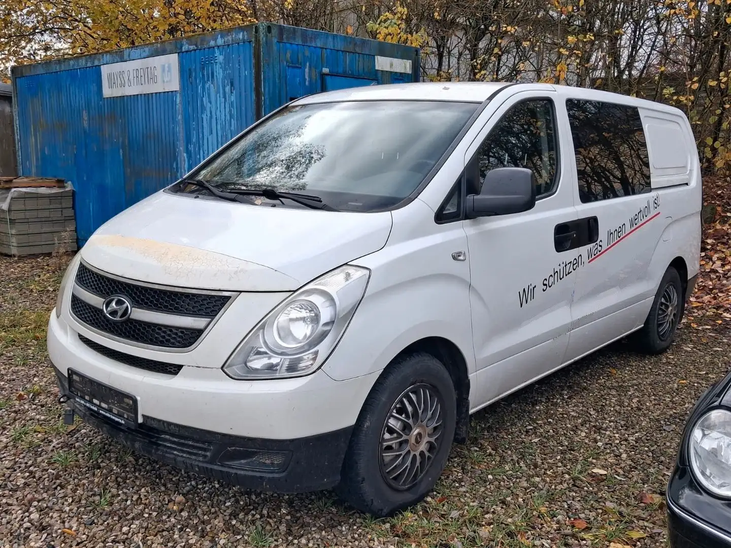 Hyundai H-1 1.Hand,Klima,Tempomat,AHK,6-Sitzer Blanc - 1
