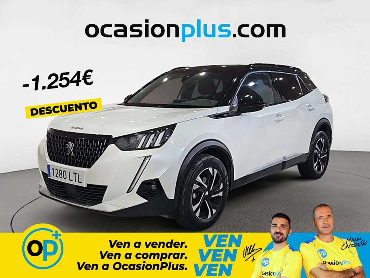 Peugeot 2008 1.2 PureTech S&S GT EAT8 130 Blanco - 1