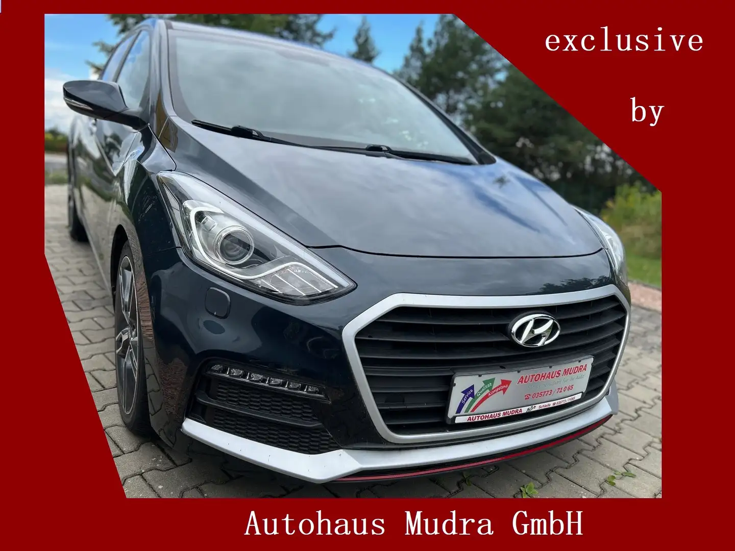 Hyundai i30 1.6 T GDI Turbo Schwarz - 1