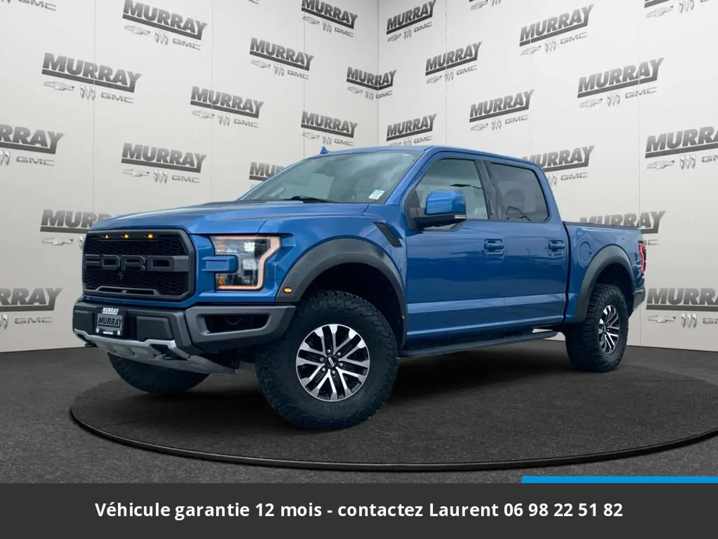 Ford Raptor SuperCrew 4x4 Tout compris hors homologatio Bleu - 1