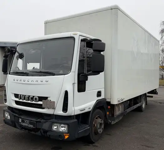 Iveco Eurocargo 75E21 Koffer Ladebordwand