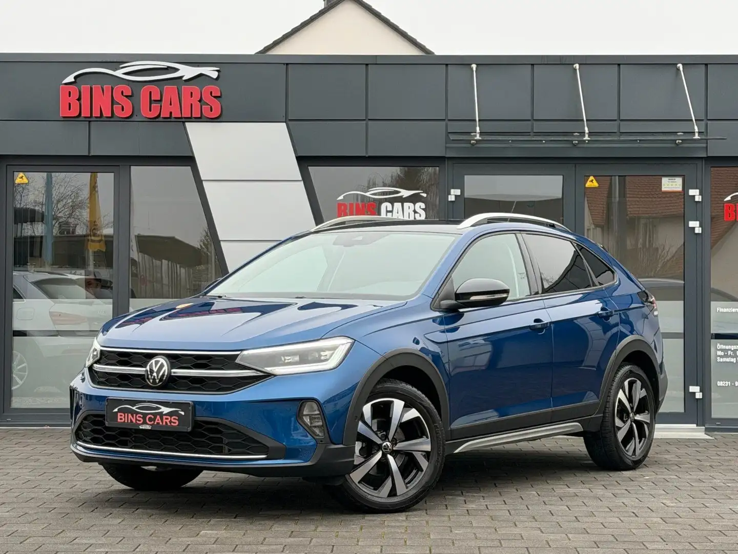 Volkswagen Taigo Style 1.5 TSI*ACC*CAM*AHK*Keyless*Matrix Blau - 1