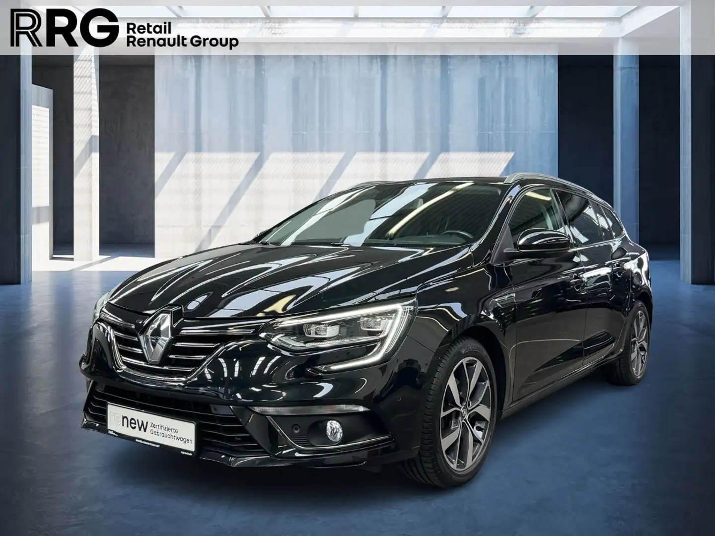 Renault Megane 4 GRANDTOUR BOSE EDITION TCE 130 EDC Schwarz - 1