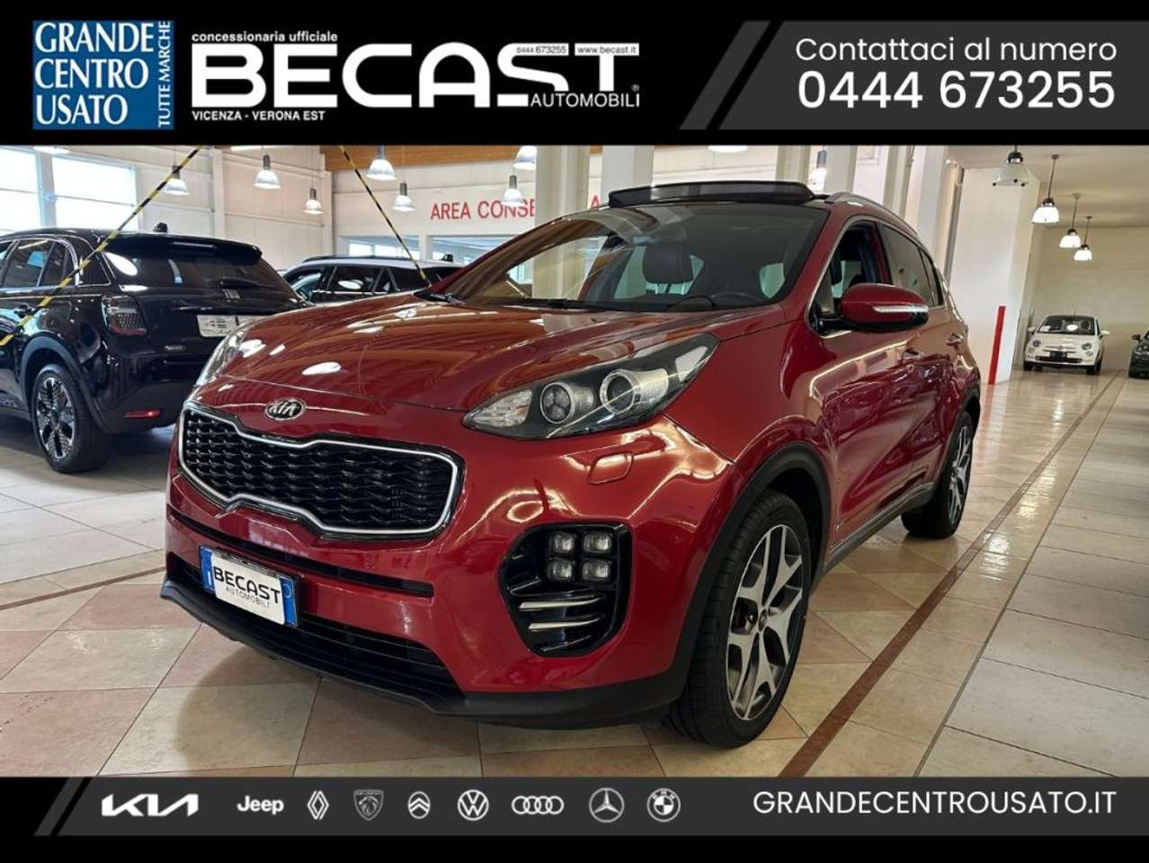 Kia Sportage 2.0 CRDI 185 CV AWD GT Line UNICO PROPRIETARIO