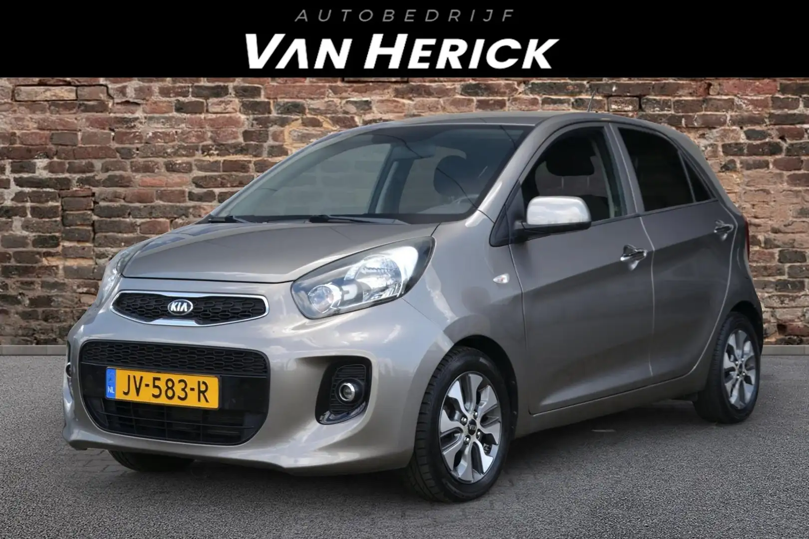 Kia Picanto 1.0 CVVT ComfortPlusLine Navigator | Cruise | Clim Grijs - 1