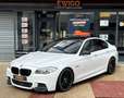BMW 535 serie f10 535i 3.0 306ch m-sport bva8 to-night vision-caméra 360-acc-hayon-attelage élec-sièges cuir Blanco - thumbnail 1