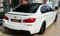 BMW 535 serie f10 535i 3.0 306ch m-sport bva8 to-night vision-caméra 360-acc-hayon-attelage élec-sièges cuir Blanco - thumbnail 2