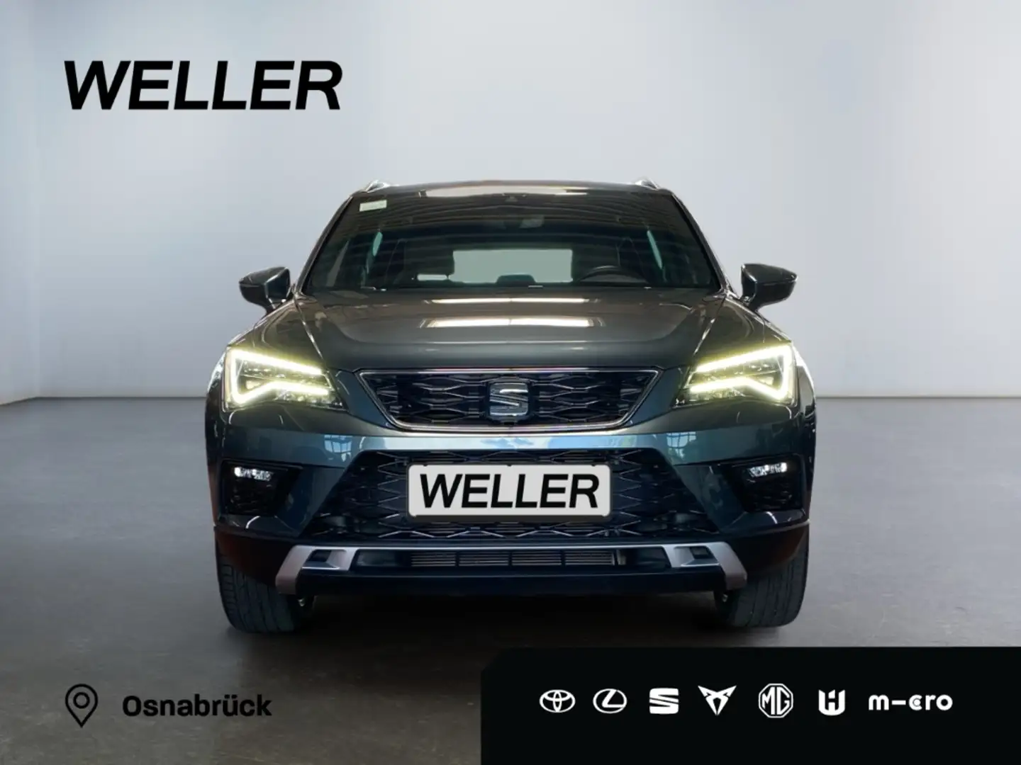 SEAT Ateca 1.4 ECO TSI DSG XCELLENCE *LED*AHK*el Heck* Grau - 2