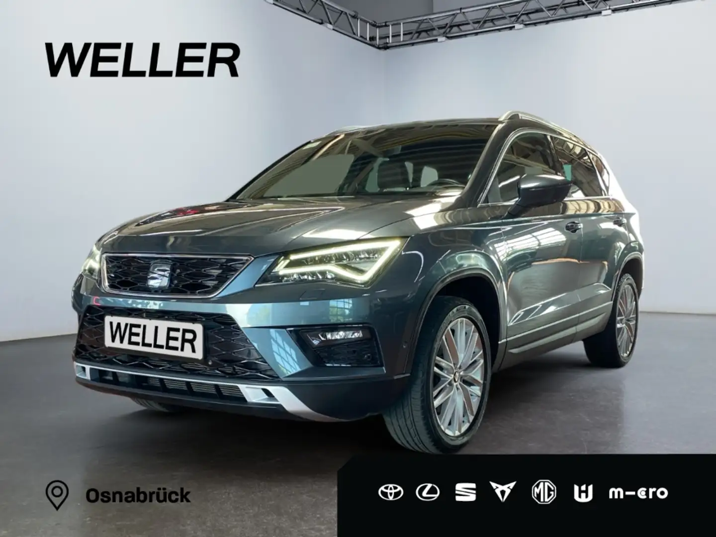 SEAT Ateca 1.4 ECO TSI DSG XCELLENCE *LED*AHK*el Heck* Grau - 1