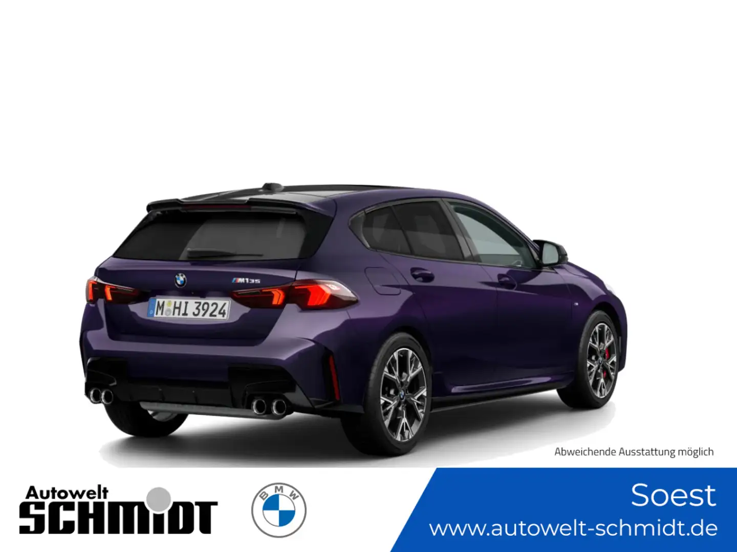 BMW 1er M Coupé M135 xDrive M Sportpaket Pro   UPE 66.200 EUR Gri - 2