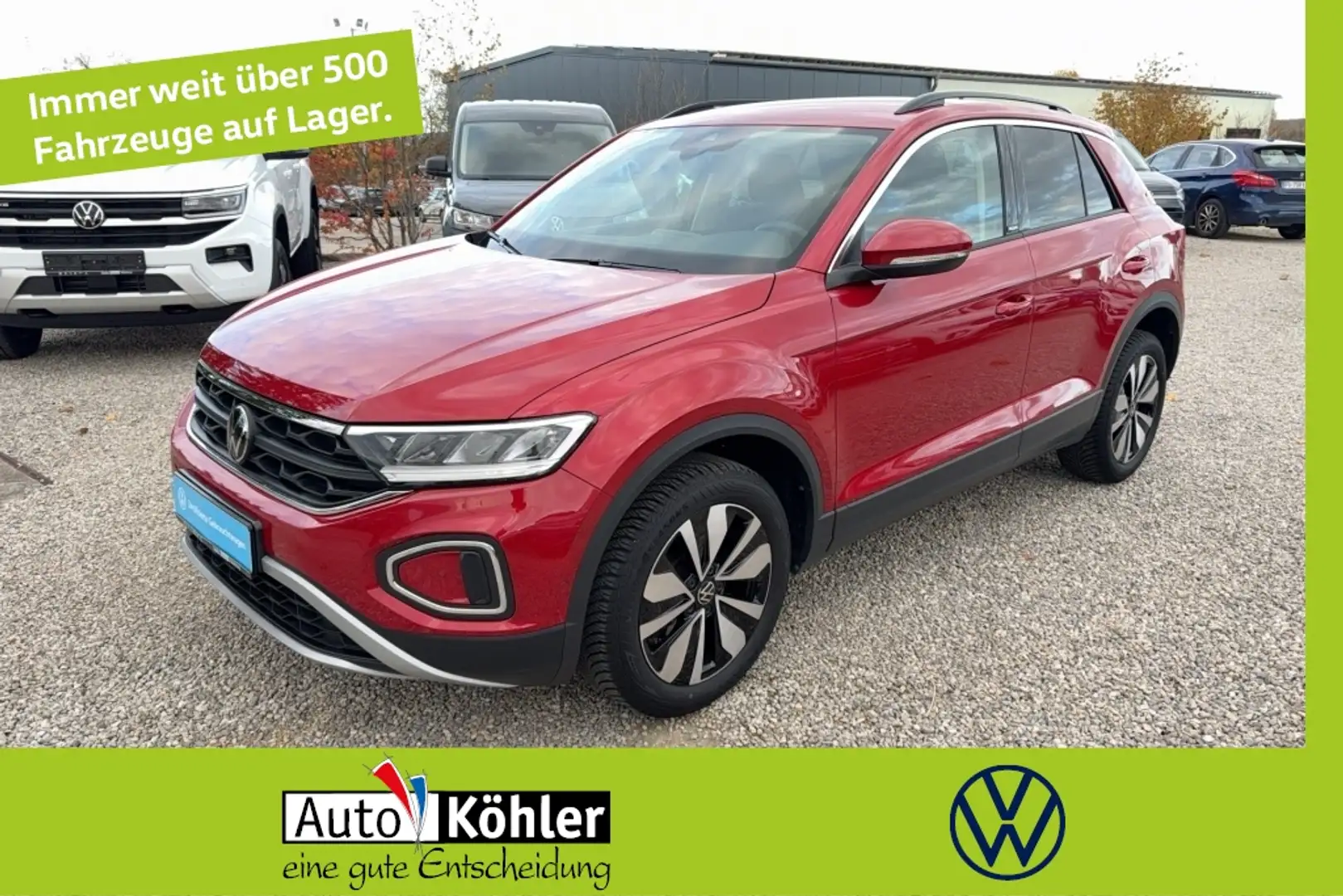 Volkswagen T-Roc Move TSi CarPlay+ACC+LED+Navi+Virt+PDC Rot - 1