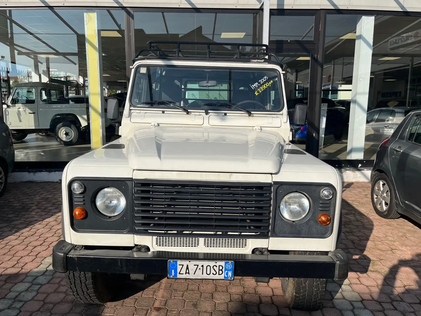 Land Rover Defender Defender V 1990 90 90 2.5 td5 E Pick Up Weiß - 2