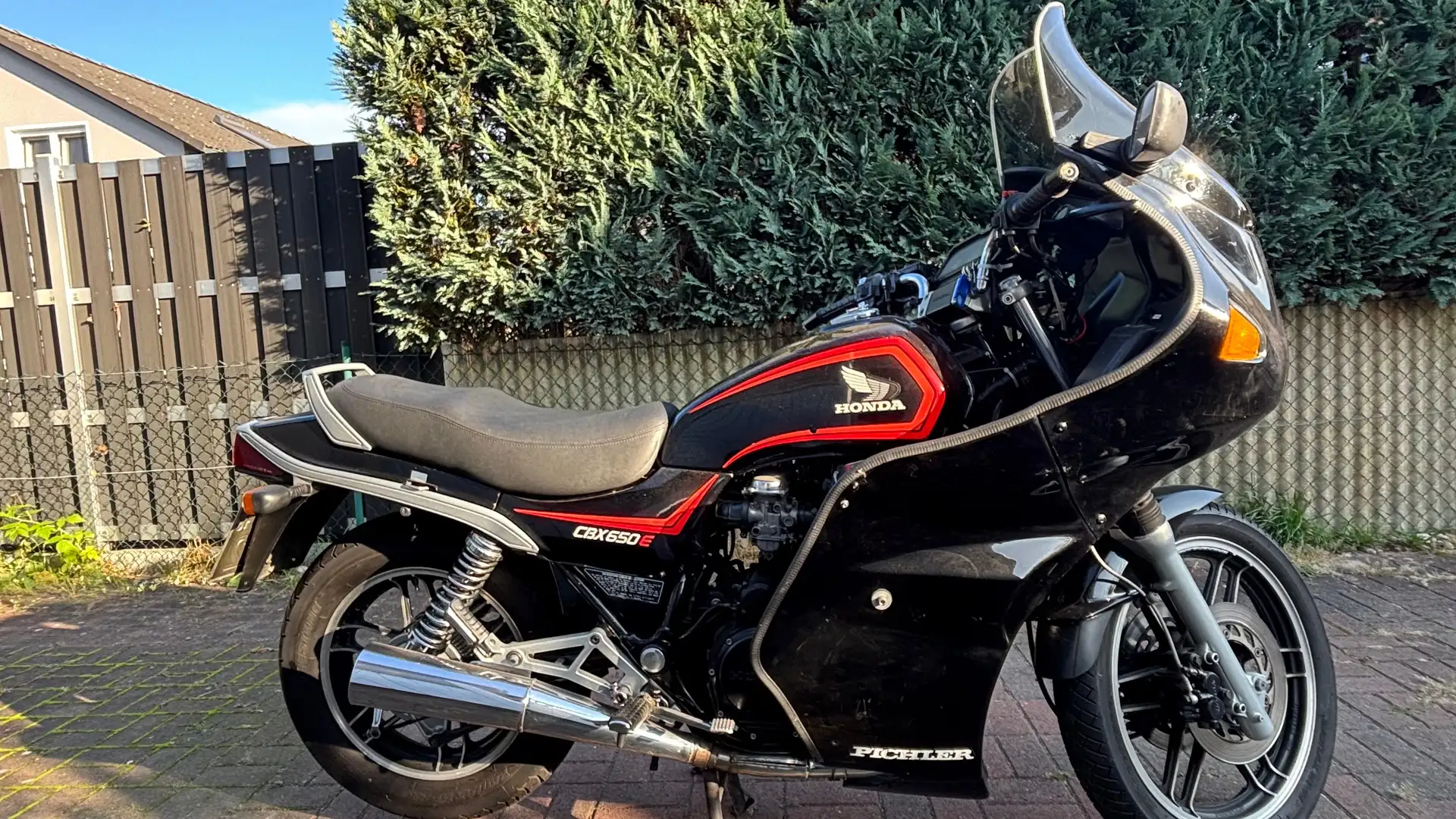 Honda CBX 650 CBX 650E Schwarz - 1