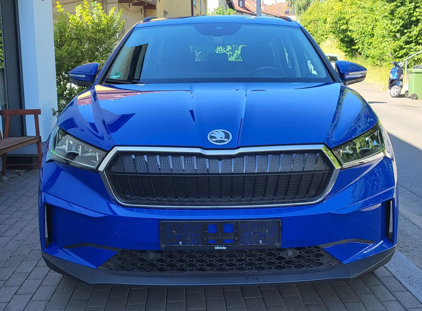 Skoda Enyaq 50 Loft (Teilleder/ACC vorbereitet) Sonderpreis Bleu - 1