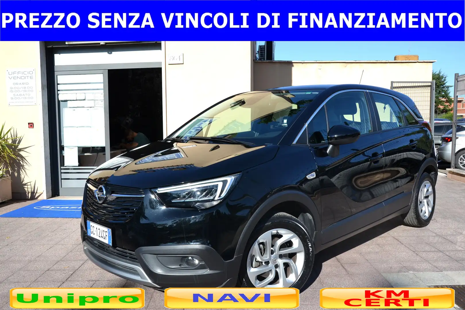 Opel Crossland X 1.2 130CV AUTOM. INNOVATION **KM24000**PREZZO VERO Noir - 1