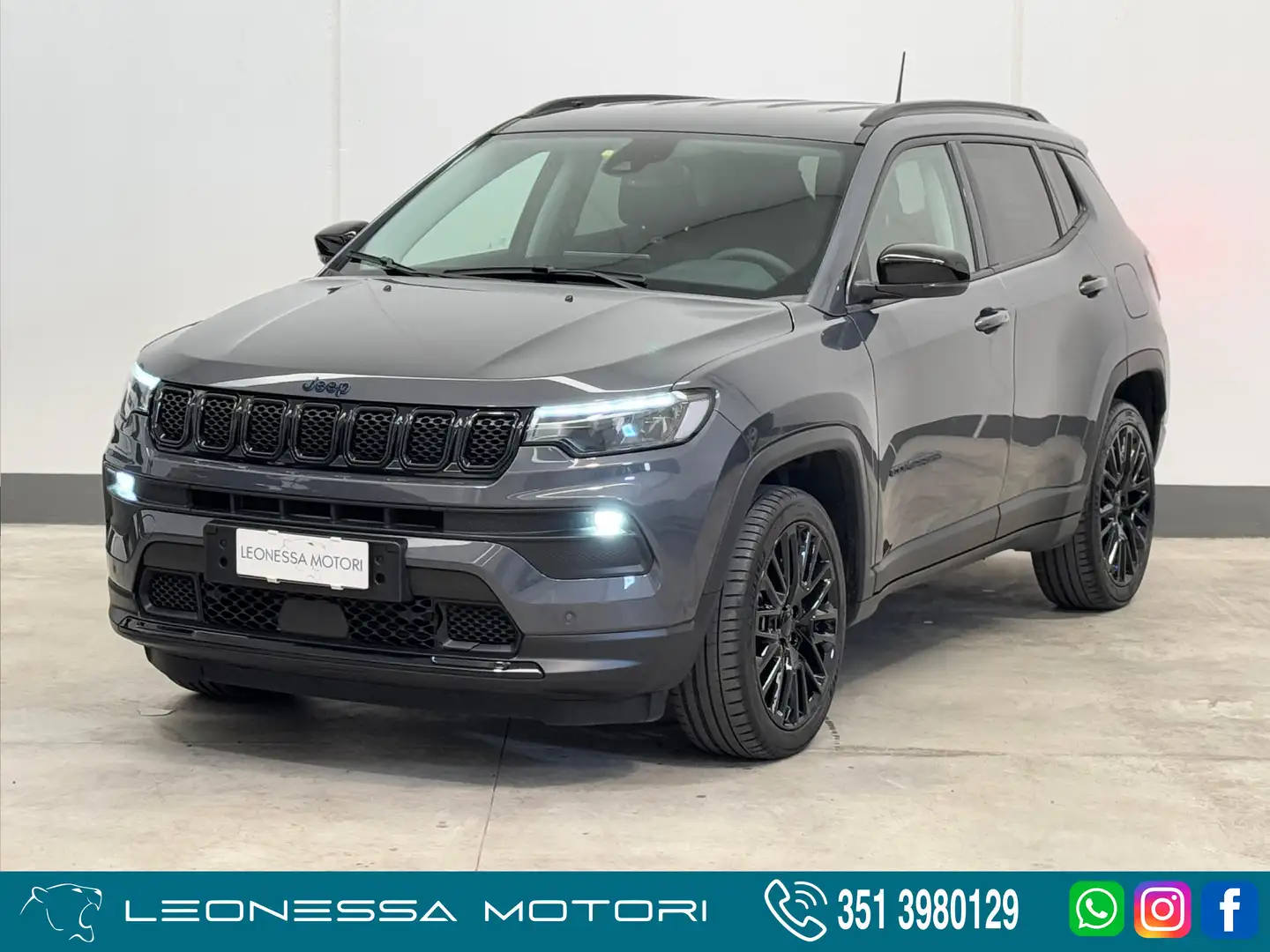 Jeep Compass 1.3 turbo t4 phev Night Eagle 4xe *PREZZO REALE Grigio - 1