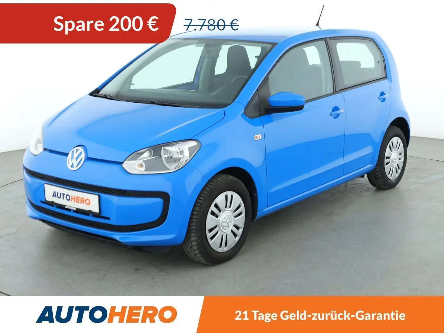 Volkswagen up! 1.0 Move up! *NAVI*KLIMA*GARANTIE* Blau - 1