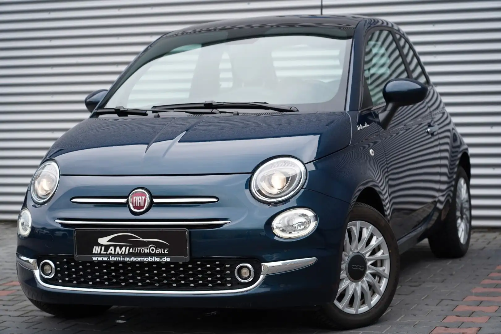 Fiat 500 1.0 Dolcevita PANO CARPLAY PDC TEMPOMAT PANO Blauw - 1