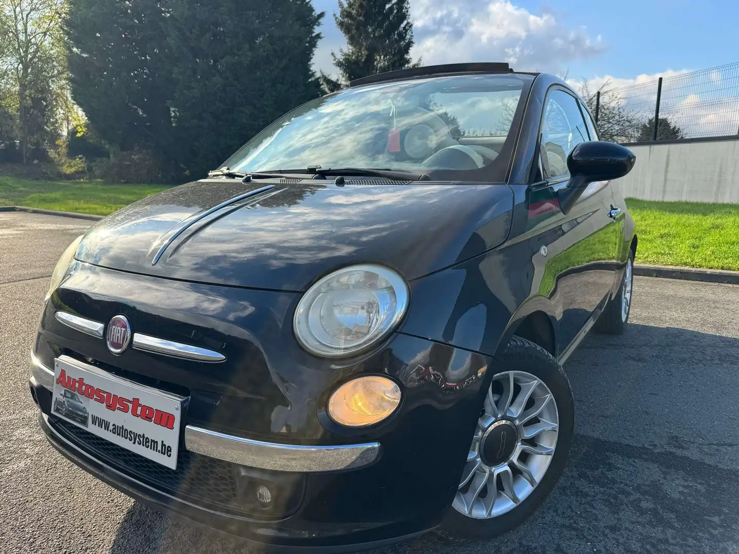 Fiat 500C 1.2i Lounge look Gucci*Euro5*Garantie 1an* Negro - 1