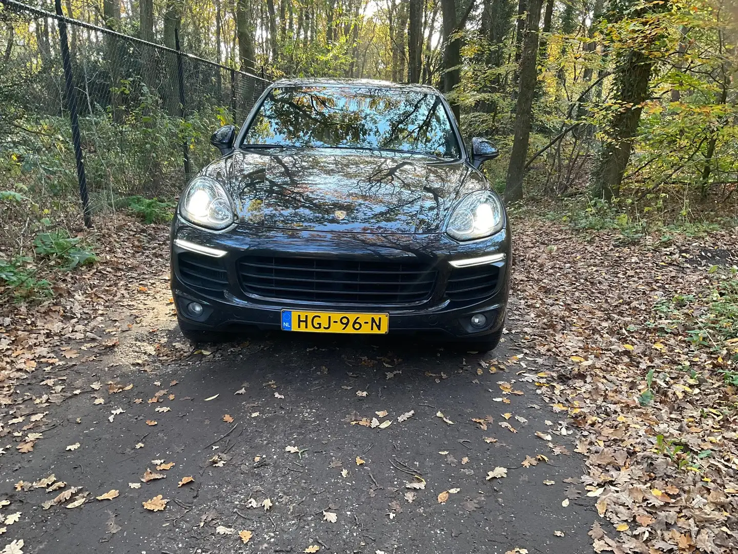Porsche Cayenne Cayenne Turbo Diesel 3L  V6 Platinum Edition Zwart - 1