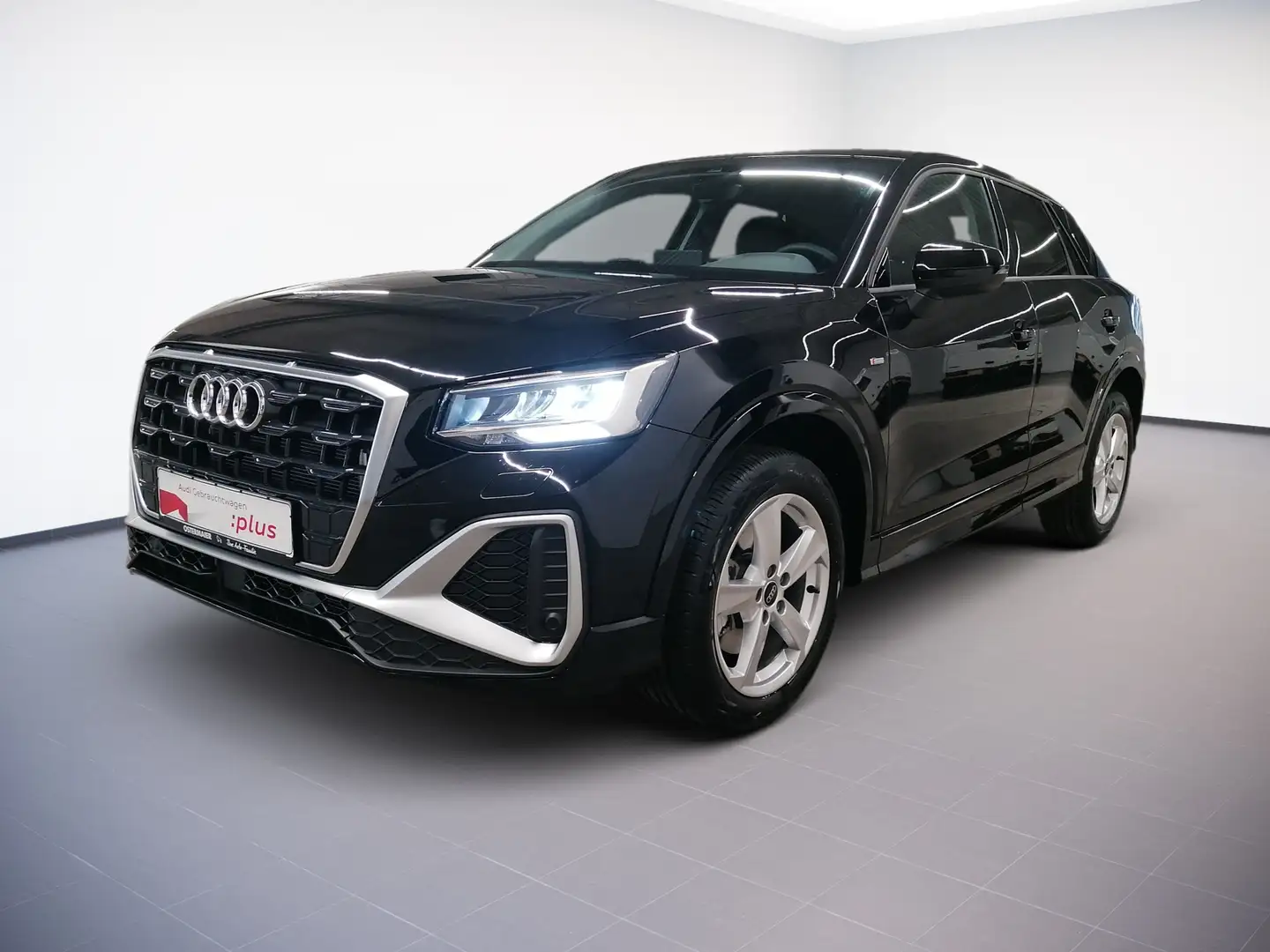 Audi Q2 S-LINE 35TDI 150PS.STRONIC.LED.AC-AUTOM.B&O.AHK.VI Schwarz - 2