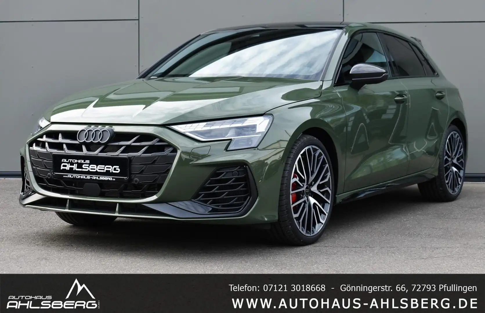 Audi S3 Sportb. CARBON/AKRAP./HUD/MASSA/SONOS/PANO Verde - 2