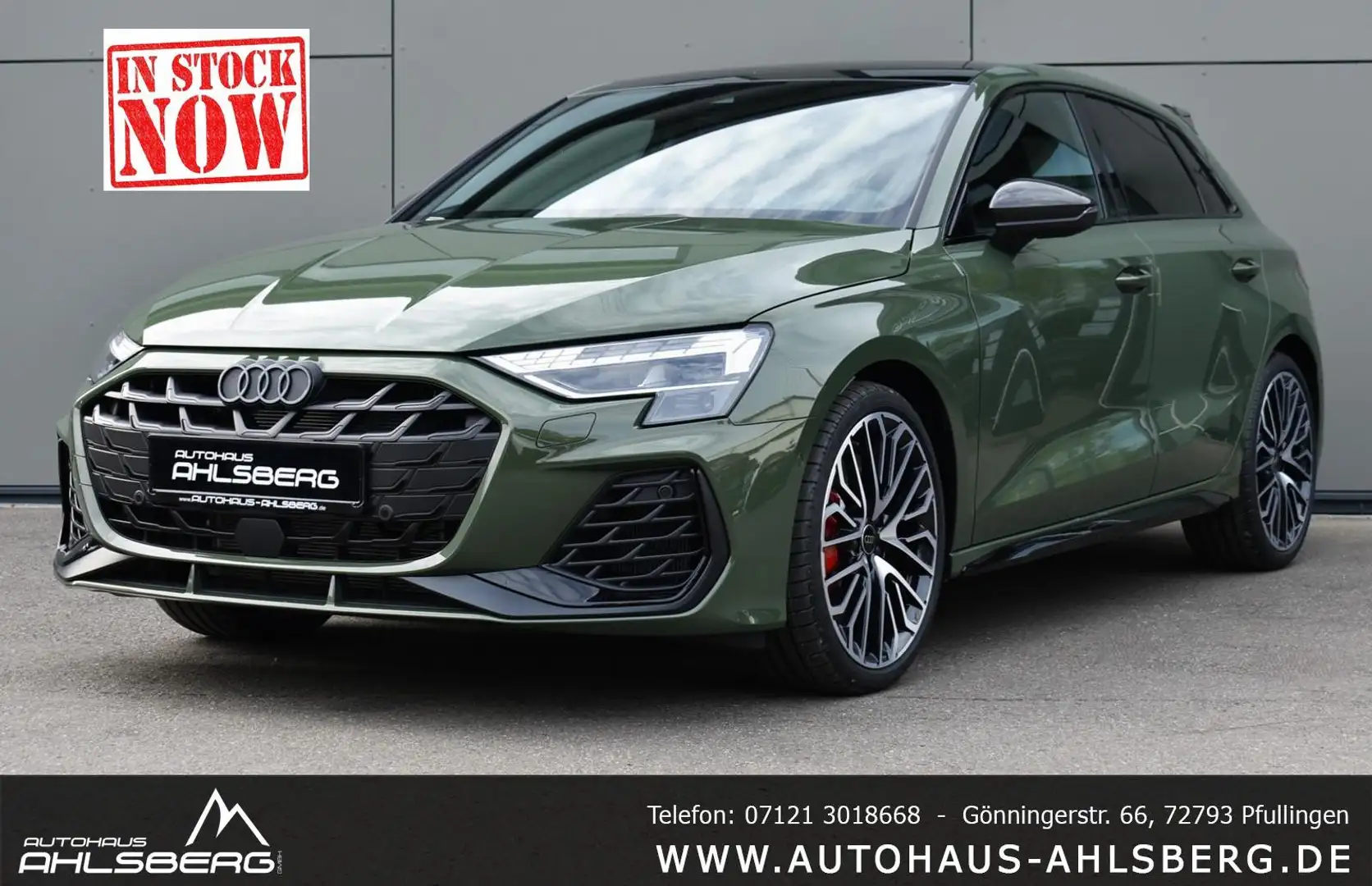 Audi S3 Sportb. CARBON/AKRAP./HUD/MASSA/SONOS/PANO Verde - 1