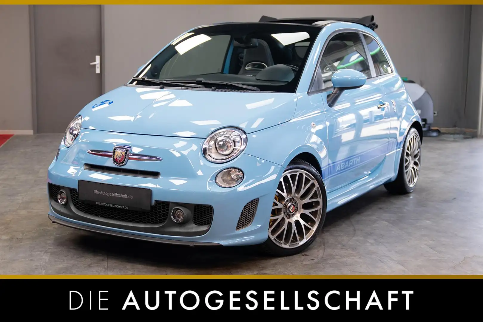 Abarth 595C 595 C Turismo 1.4*XENON*AAC*AZZURRO CAPPELLINI* Blau - 1