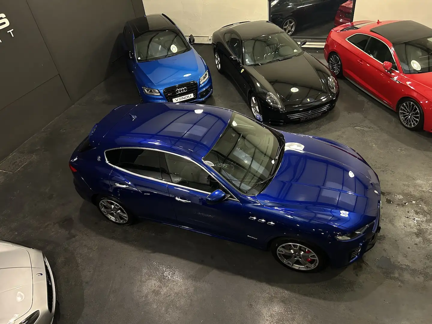 Maserati Levante 3.0 V6 BI-TURBO 350 Q4 GRANSPORT Bleu - 2