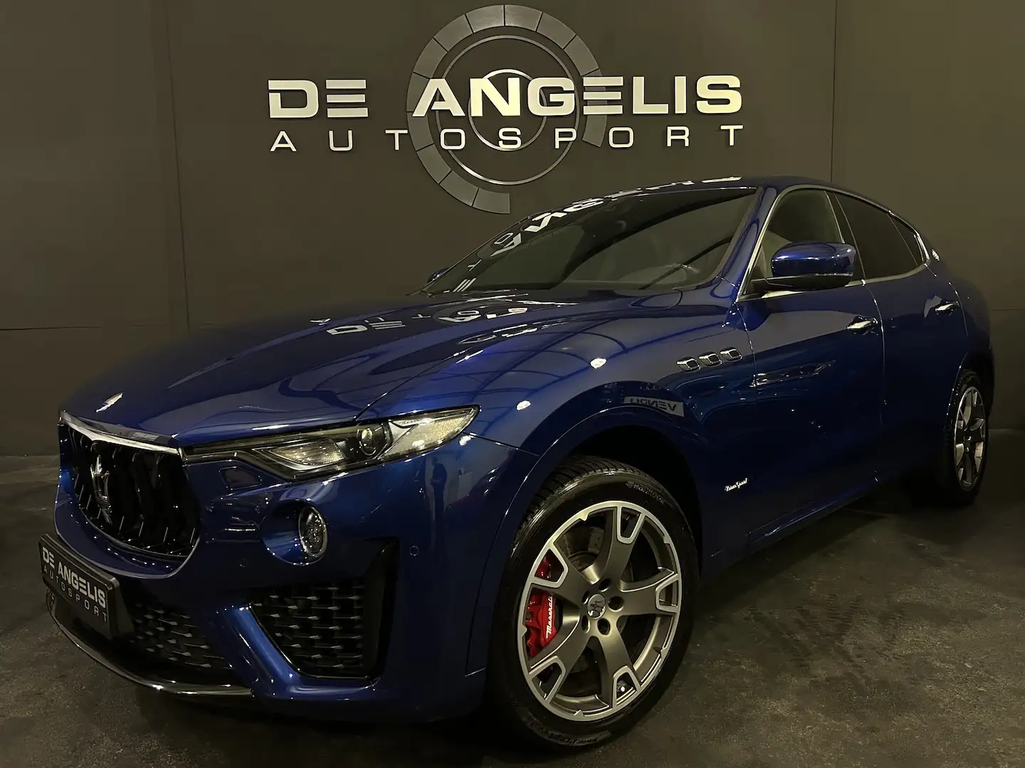 Maserati Levante 3.0 V6 BI-TURBO 350 Q4 GRANSPORT Bleu - 1