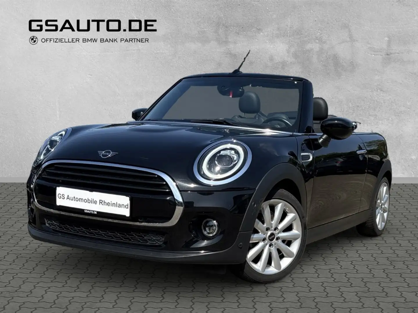 MINI Cooper Cabrio Aut.Navi Leder LED Kam.AppleCar17'' Schwarz - 1