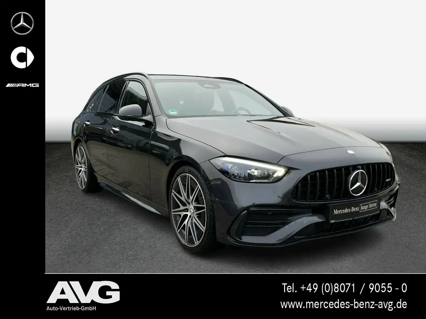 Mercedes-Benz C 43 AMG Mercedes-AMG C 43 4M T Digi-L HUD AHK AMG-Night Grau - 2