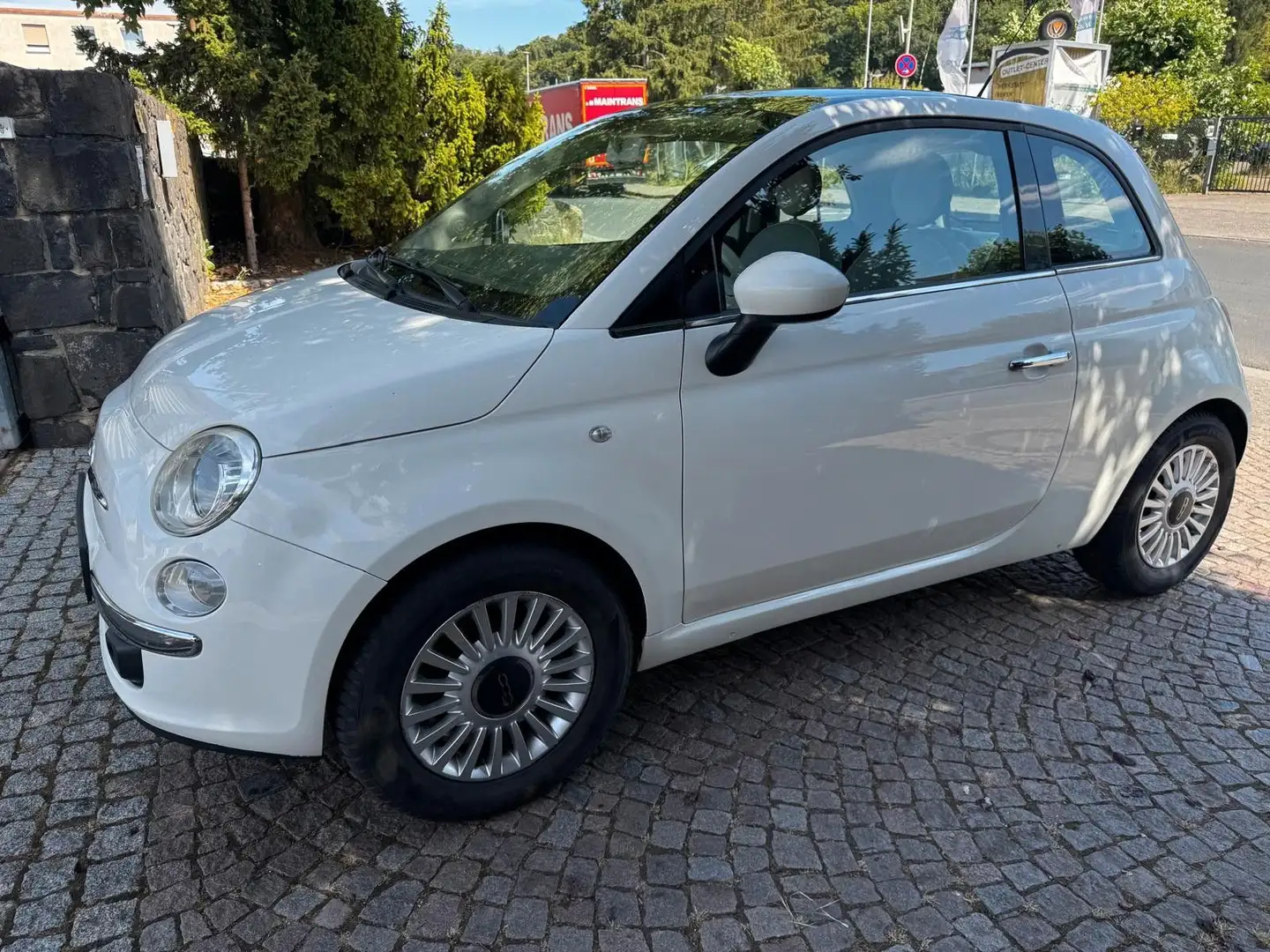 Fiat 500 Blanc - 2