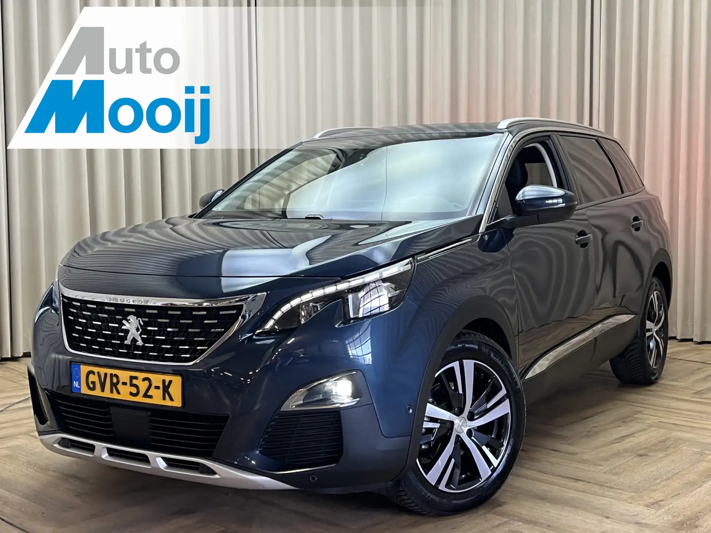 Peugeot 5008 1.6 PureTech GT-Line 180PK *Panoramadak* 7-Zitter Blauw - 1