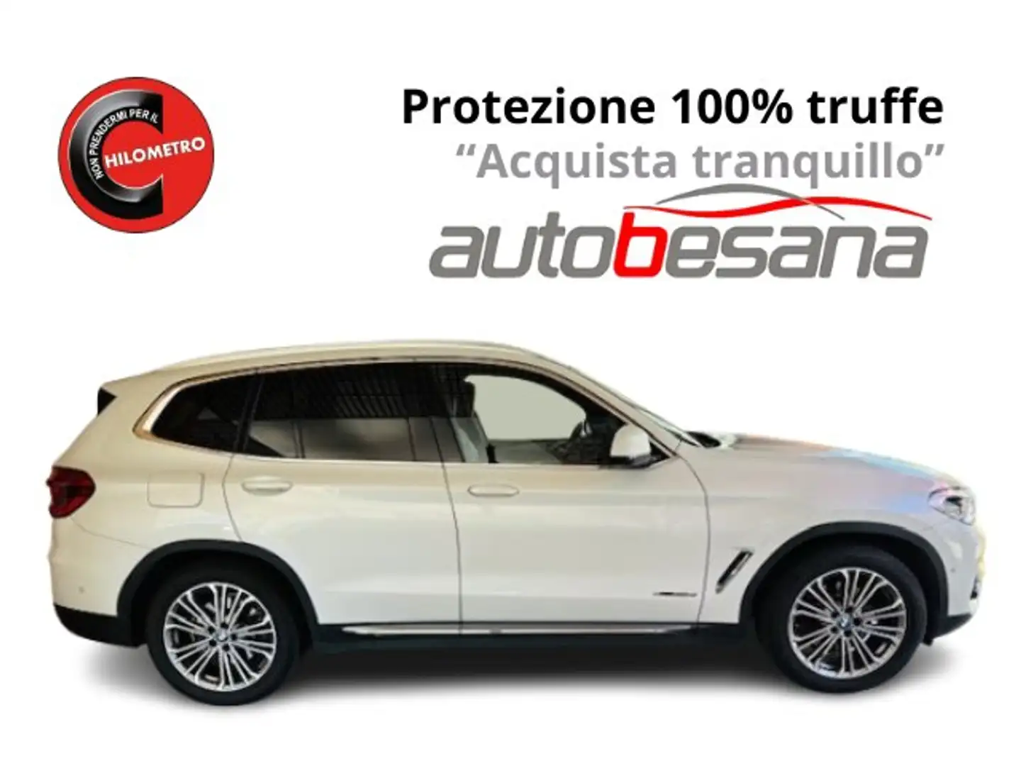 BMW X3 G01 2017 xdrive20d Luxury 190cv auto Bianco - 1
