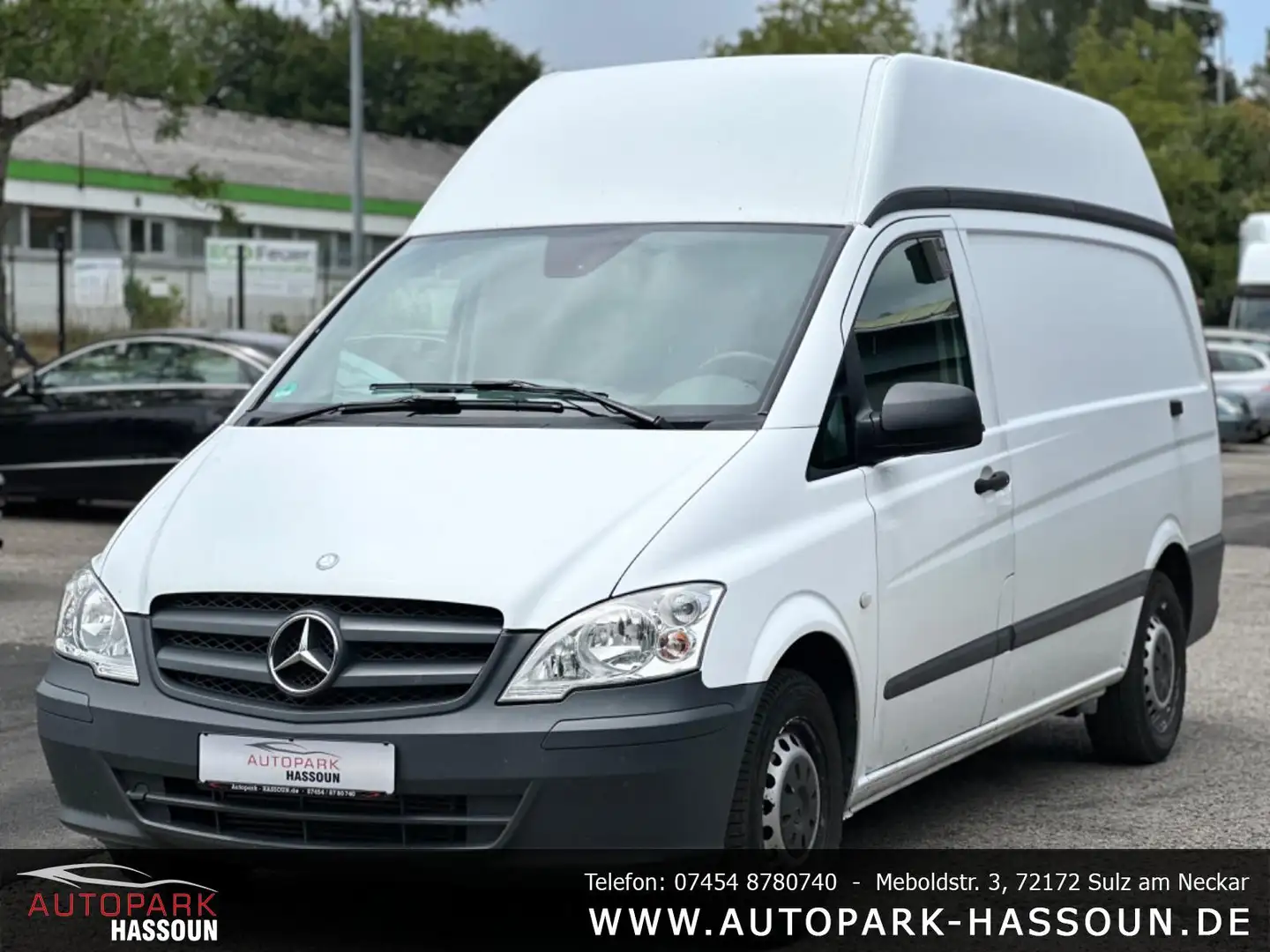 Mercedes-Benz Vito 116 CDI Kasten Hochdach Lang TÜV 04/26 AHK FSE Kli Blanc - 1