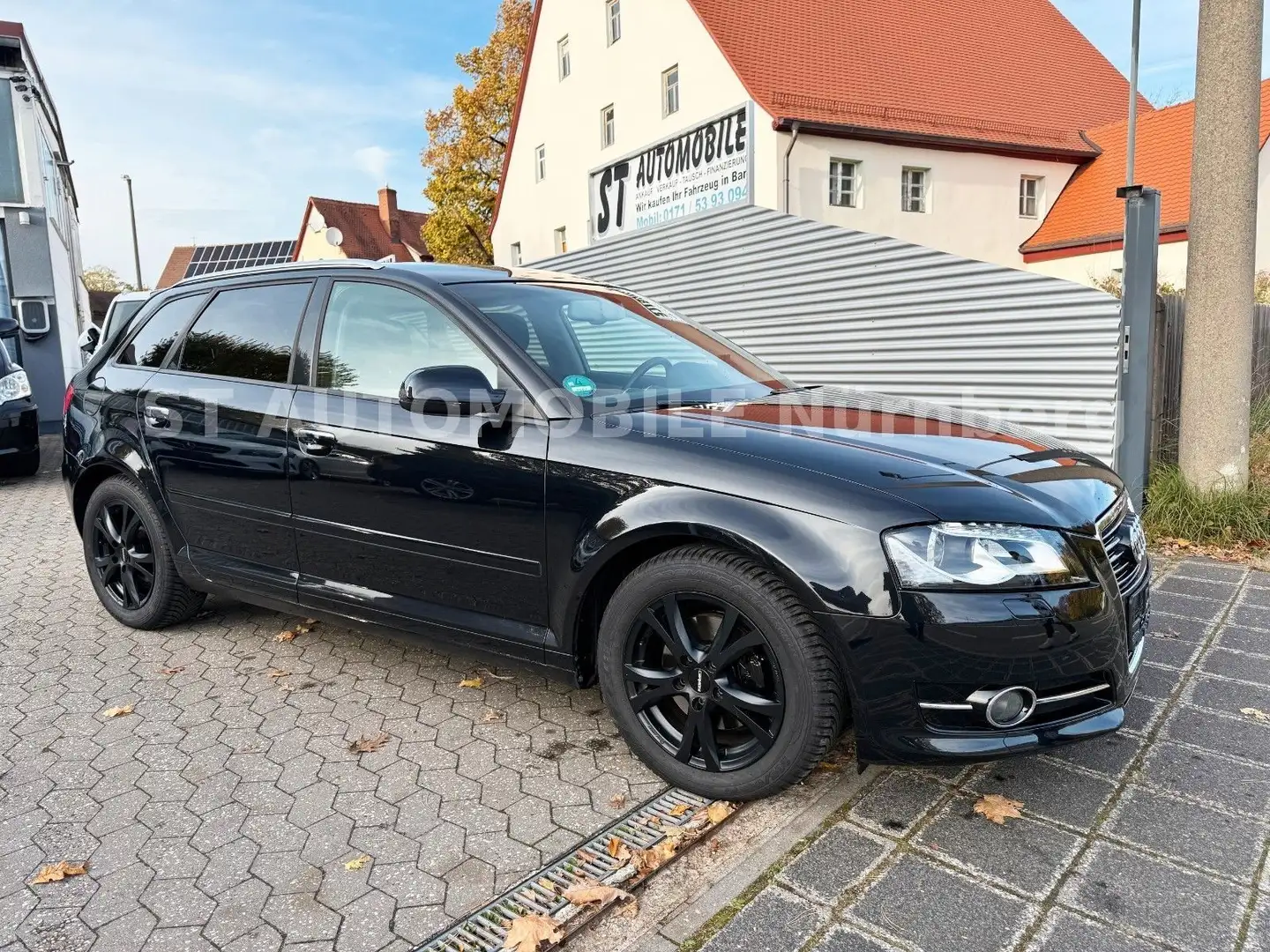 Audi A3 Sportback 2.0 TDI Ambition*AUTOMATIK*SPORT* Schwarz - 2