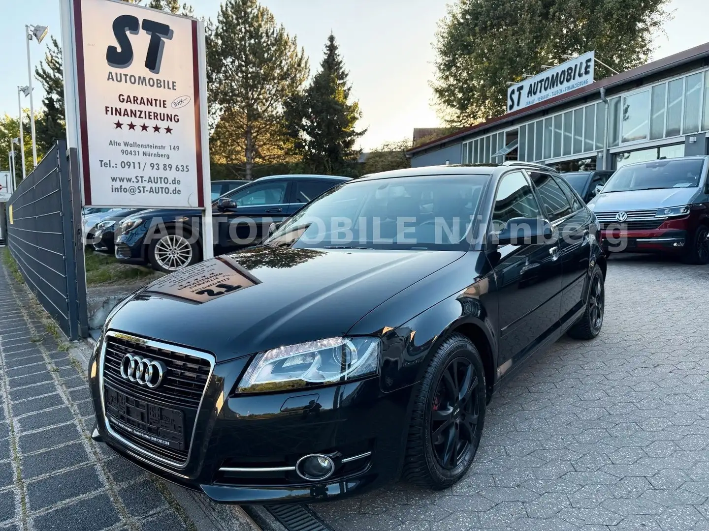 Audi A3 Sportback 2.0 TDI Ambition*AUTOMATIK*SPORT* Zwart - 1