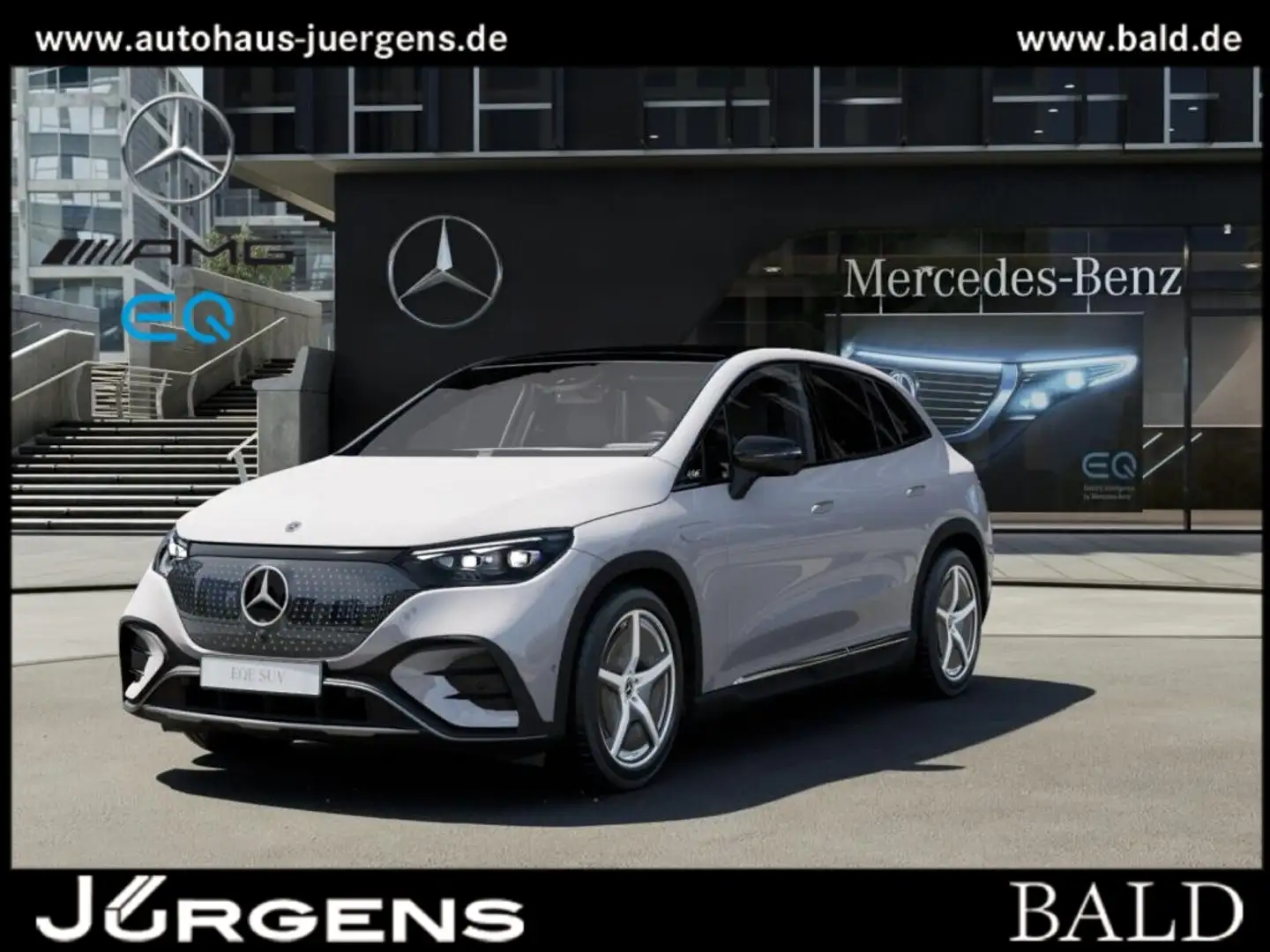 Mercedes-Benz EQE SUV EQE 350+ SUV AMG-Sport/Pano/Burm/AHK/Distr/Night Grau - 1