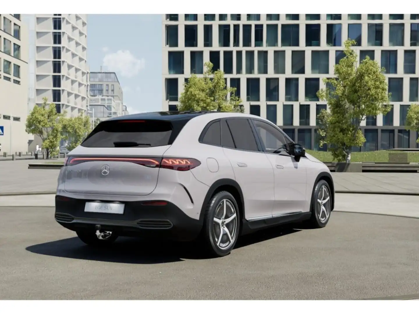 Mercedes-Benz EQE SUV EQE 350+ SUV AMG-Sport/Pano/Burm/AHK/Distr/Night Grau - 2