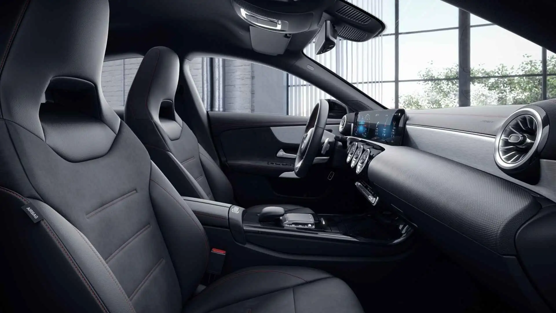 Mercedes-Benz CLA 250 e Coupé AMG Line | Verwarmde Zetels | Smartphone I Zwart - 2