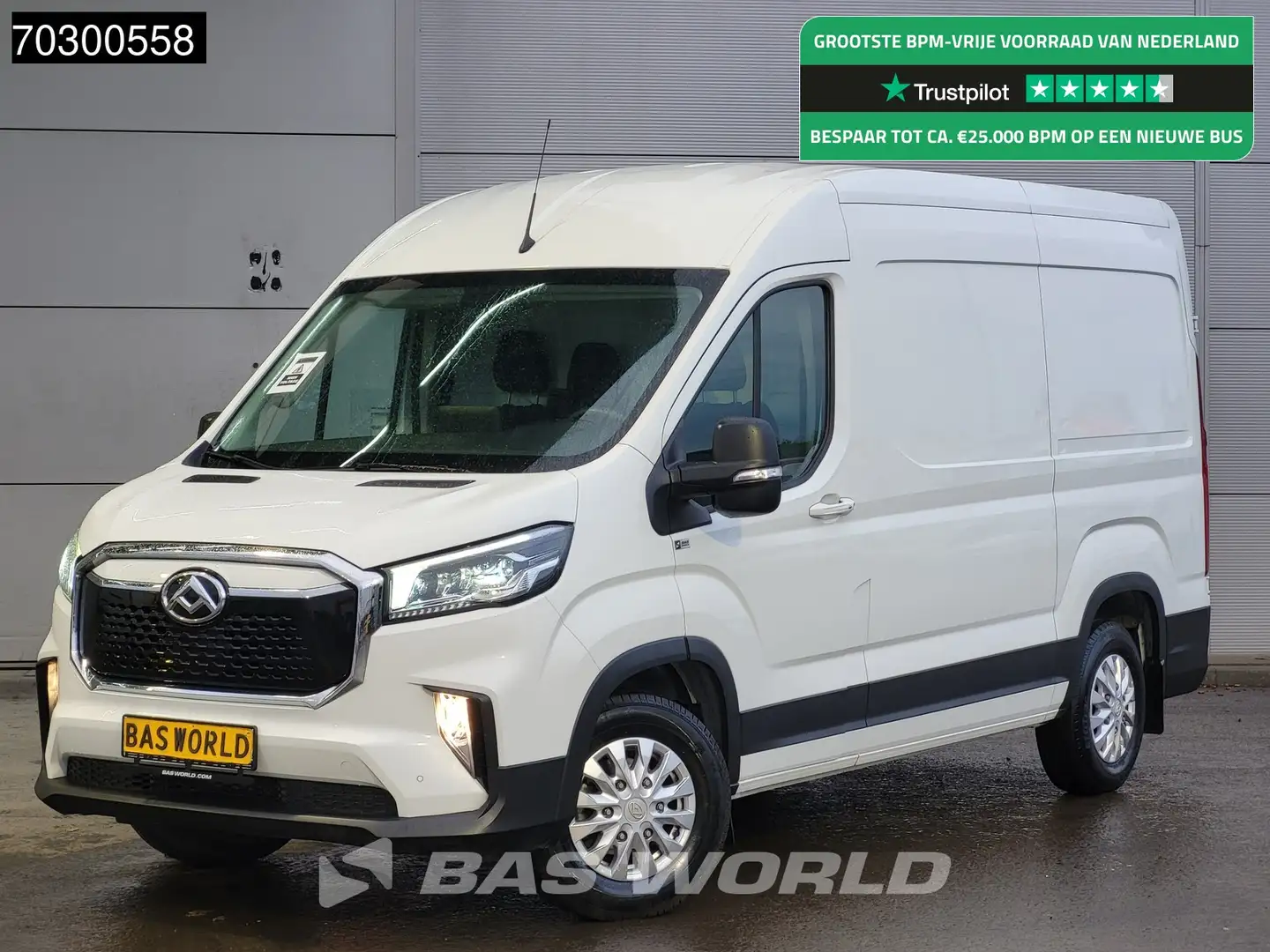 Maxus eDeliver 9 Elektrisch 280km WLTP 72kWh L2H2 204pk Airco Cruis Wit - 1