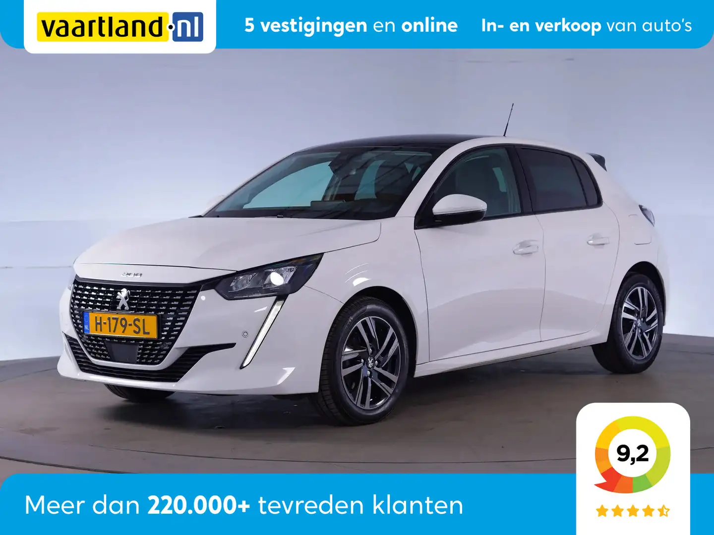 Peugeot 208 1.2 PureTech 100pk Allure Aut. [ Panorama LED I-co White - 1