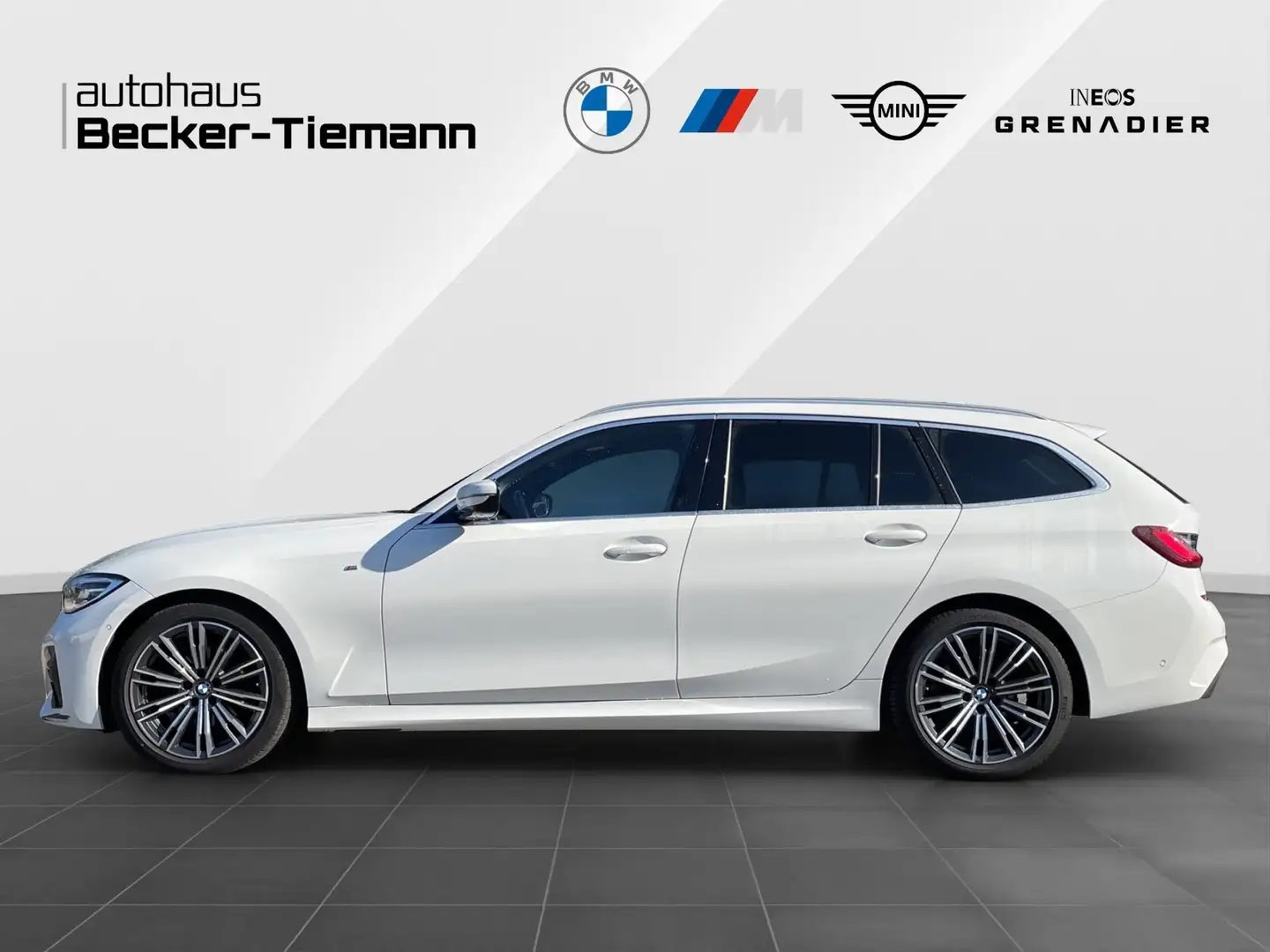 BMW 320 d Touring/M Sport/HuD/Kamera/HiFi Wit - 1