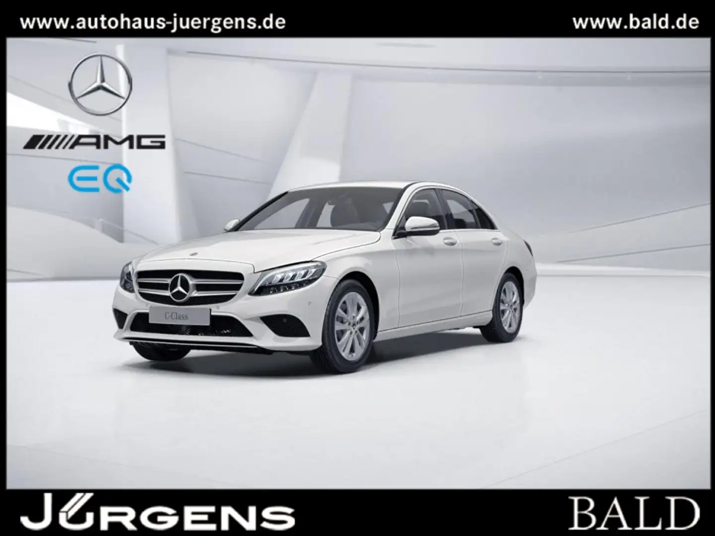 Mercedes-Benz C 200 Avantgarde/Navi/LED/Kamera/Totw/SHZ/17' Білий - 2