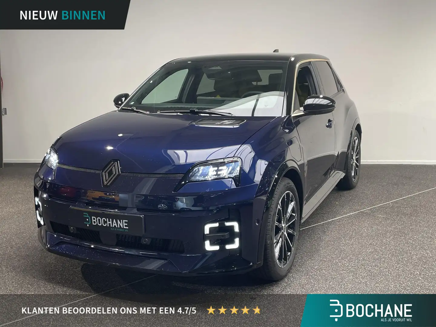 Renault R 5 urban range iconic cinq 40 kWh Airco | Navigatie | Blauw - 1