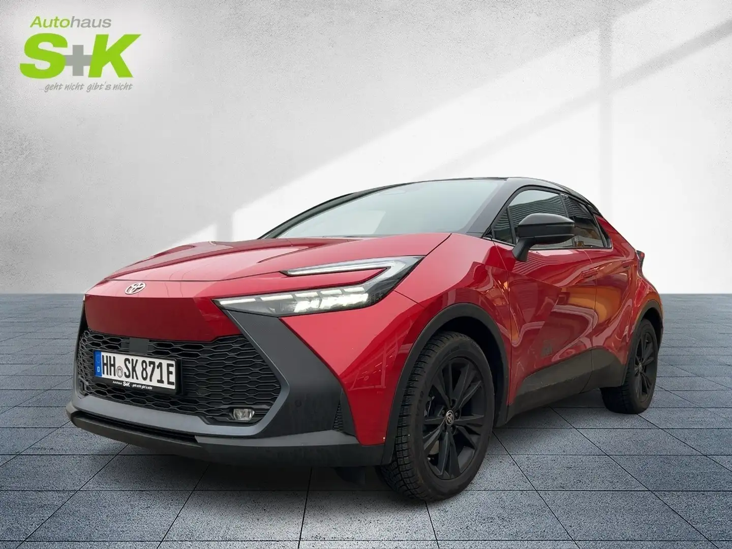 Toyota C-HR 2,0-l-Plug-in Hybrid, 5-Türer, Team D Rouge - 1