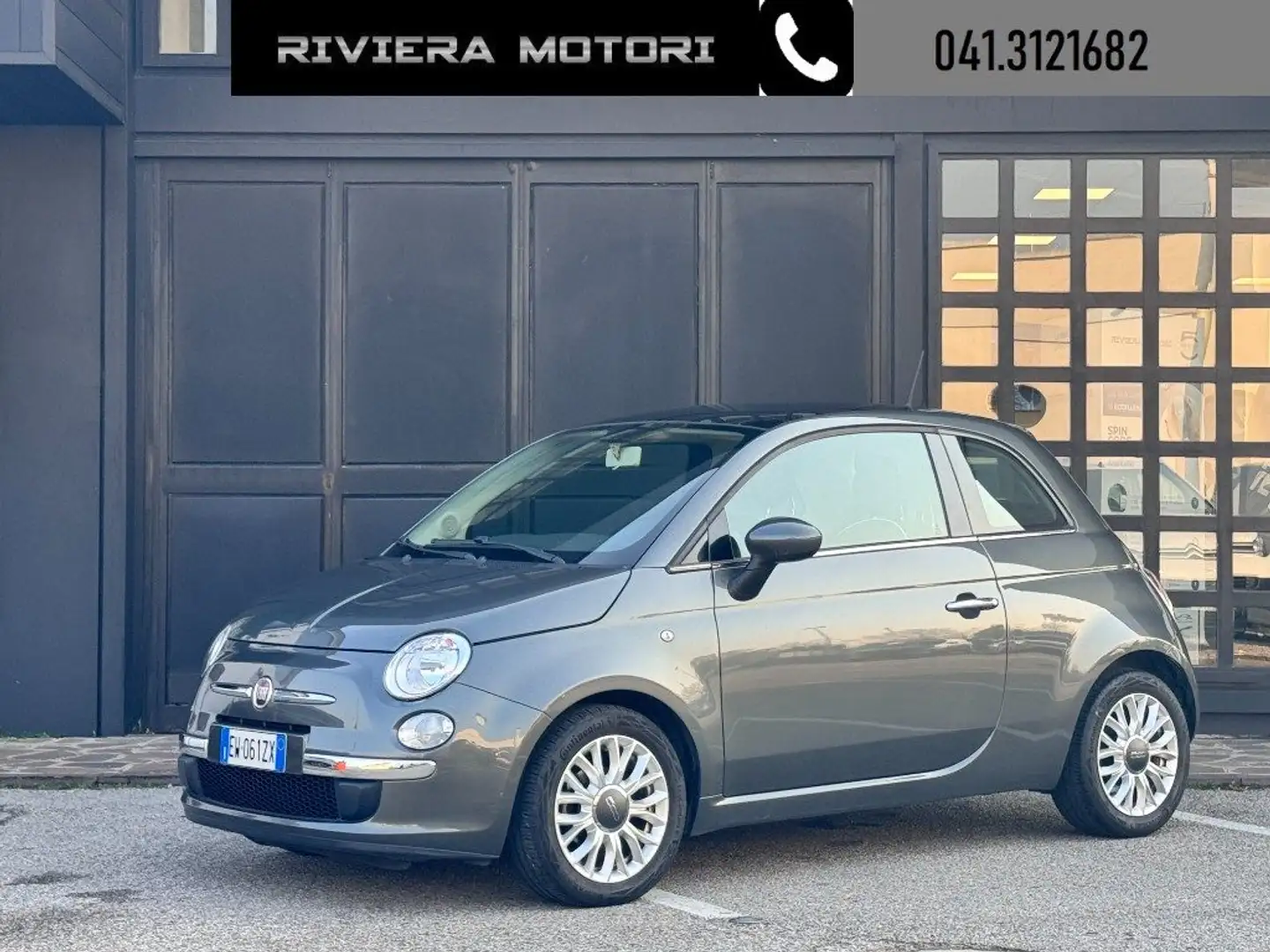 Fiat 500 1.2 Lounge Dualogic Grau - 1