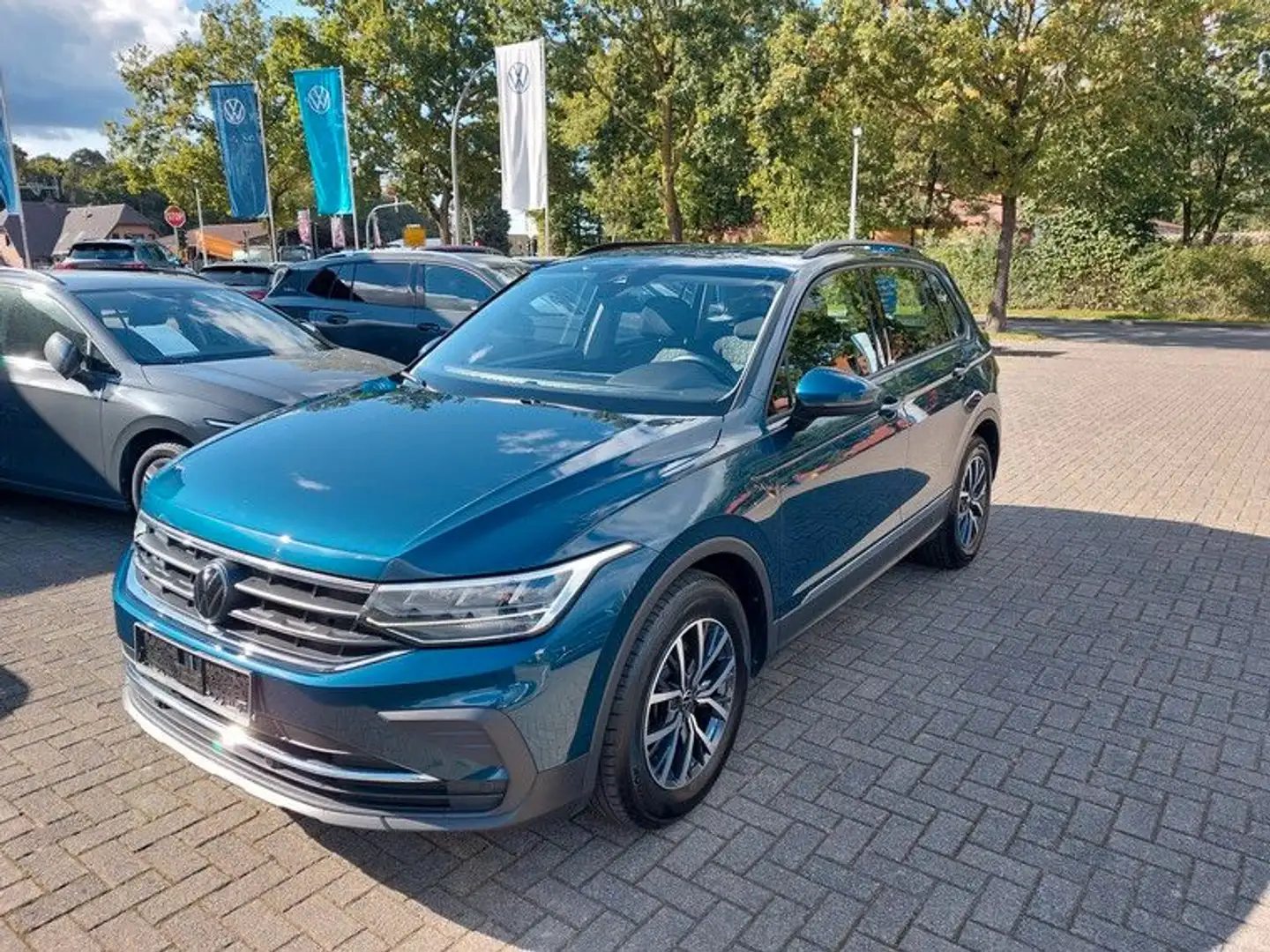Volkswagen Tiguan 2,0 TDI Life DSG*AHK*NAVI*KAMERA Blau - 1