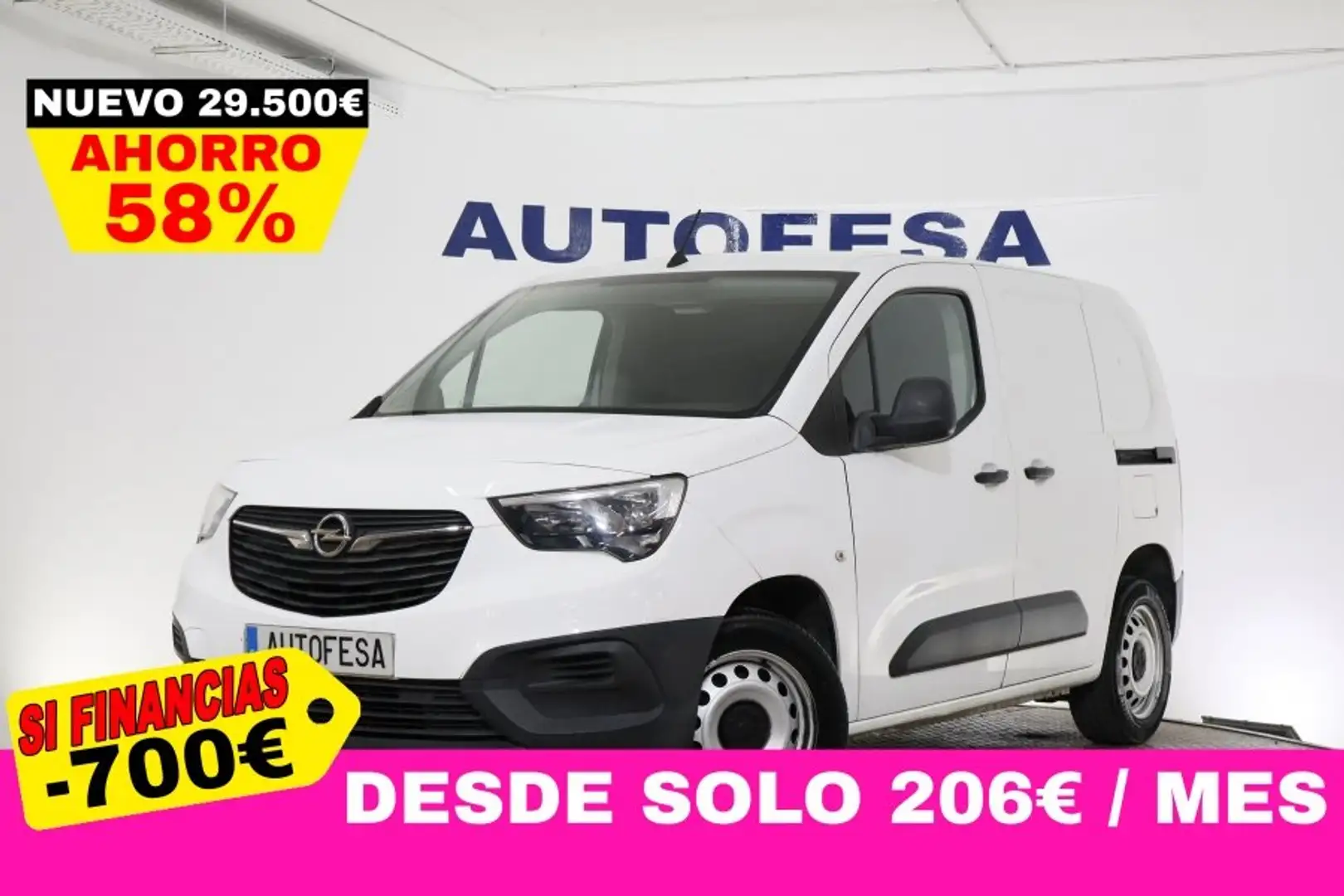 Opel Combo N1 LARGO 1.5 75cv 5P # IVA DEDUCIBLE Blanco - 1